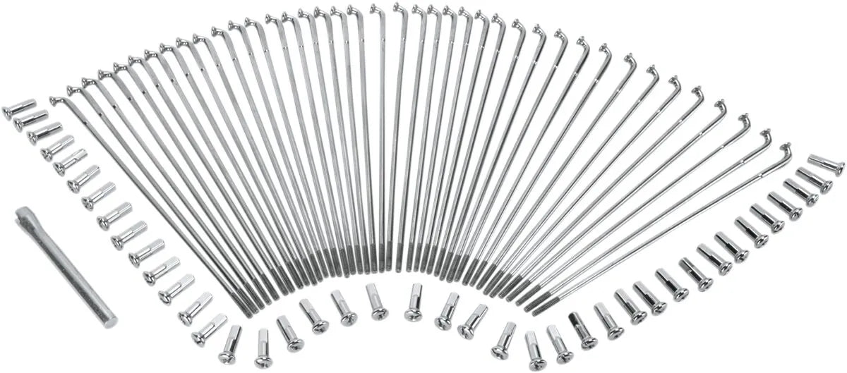 DRAG SPECIALTIES Wide Glide Spoke Set for 21" Front Rim