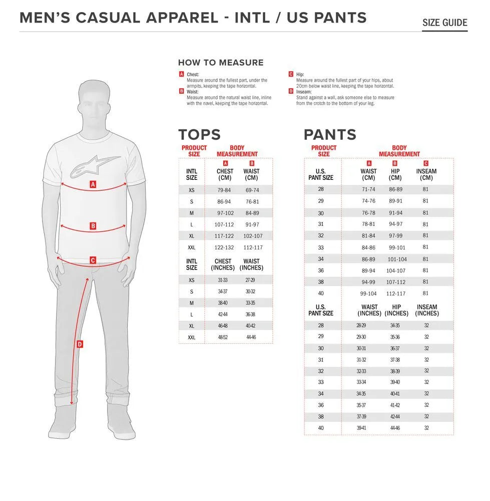 Alpinestars Chrome Sport Hoodie - Black/Red