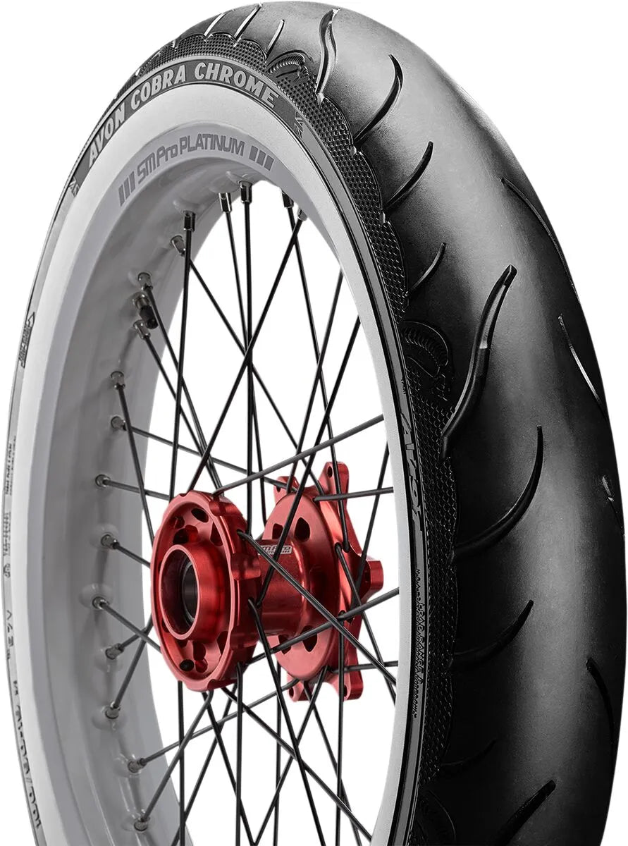 Avon Cobra Chrome Av91 Tire 100/90-19 Front