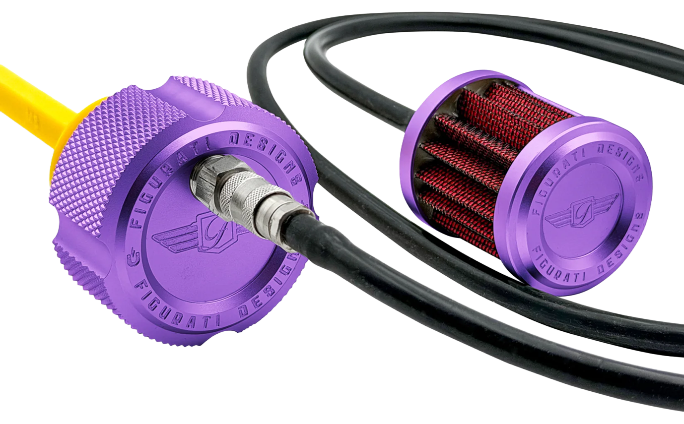 Figurati Designs Vented Dipstick Milwaukee Eight Touring – Gas- & Oil Tank