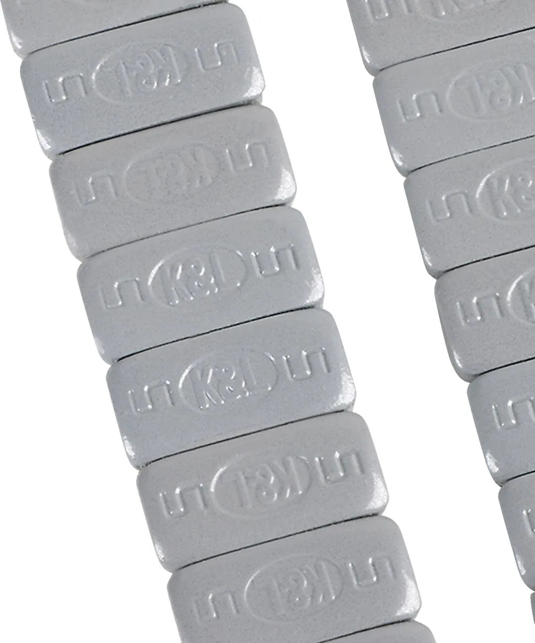 K&L Supply Quickstick Adhesive Stick-On Wheel Weights 5g Silver