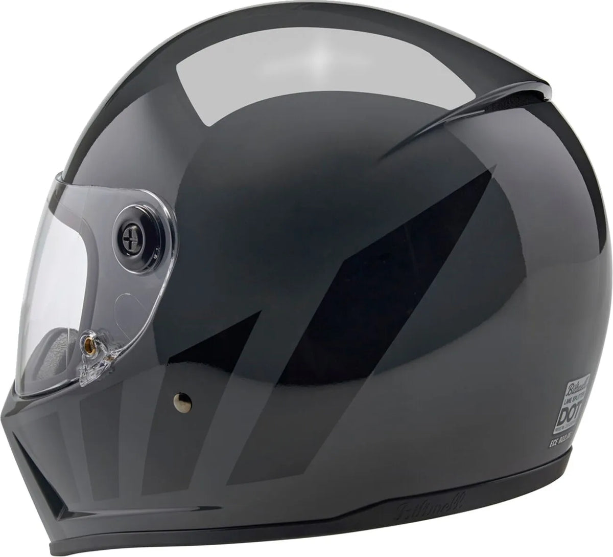 Biltwell Lane Splitter Helmet Gloss Storm Inertia