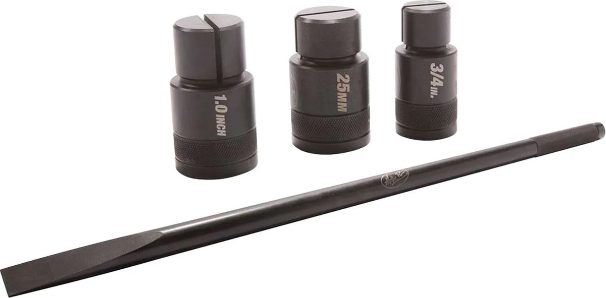 Motion Pro Black Wheel Bearing Removal Tool Set 3/4" 1" 25mm