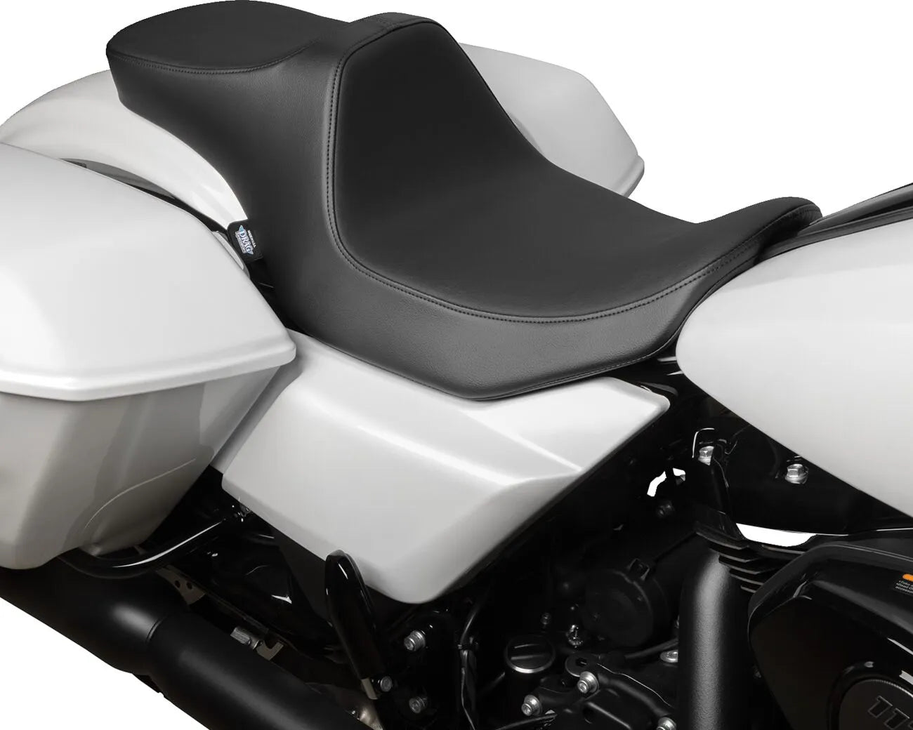 2-Up Drag Specialties Predator Iii Seat - For Harley Davidson