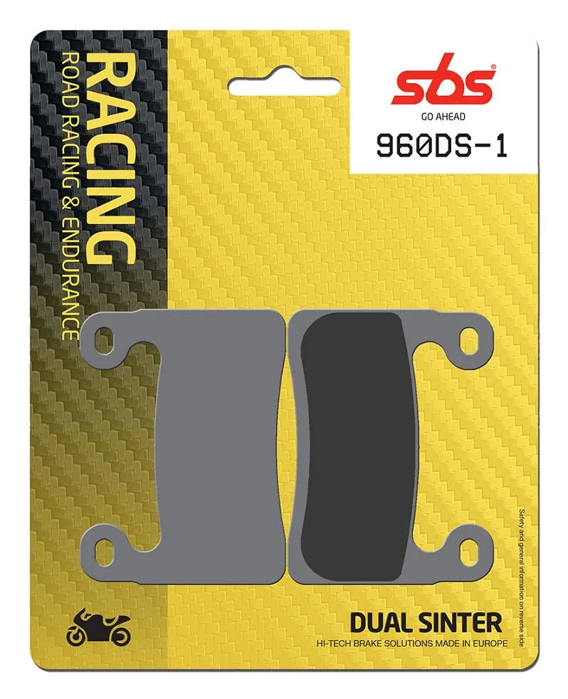 SBS DS Racing Dual Sintered Bremsbelagsatz - Vorne