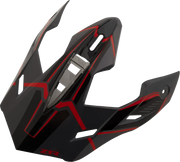 Z1R Range 2.0 Helmet Peak Voyager/Rotor Black/Red