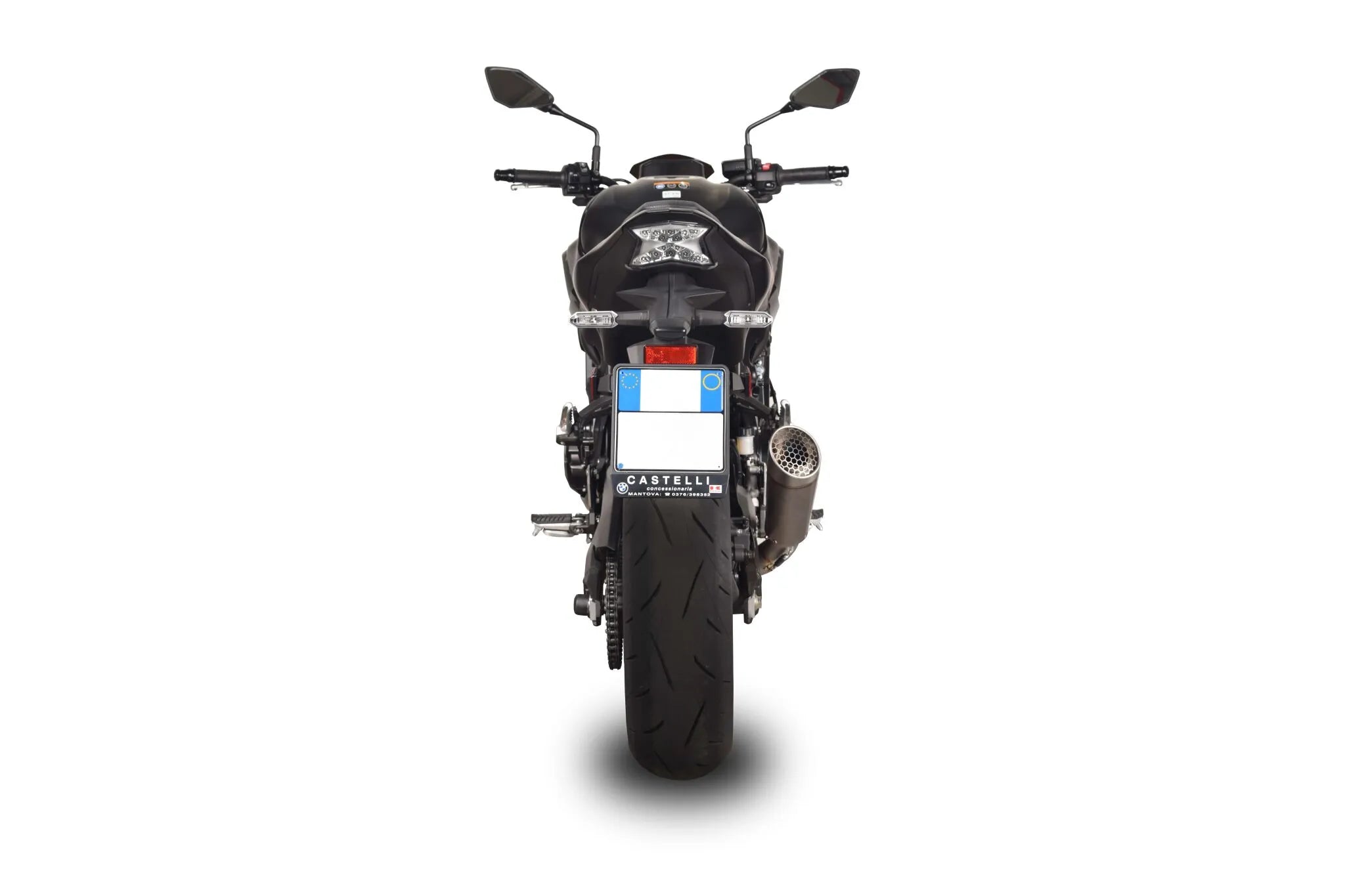 Spark Grid-o Slip-on Schalldämpfer Titanium - ECE Straßenzulassung