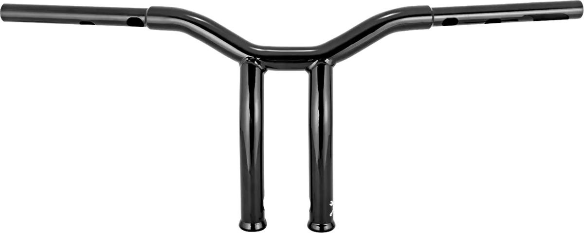 Burly Brand Dominator 10" Black Handlebar for Harley Davidson