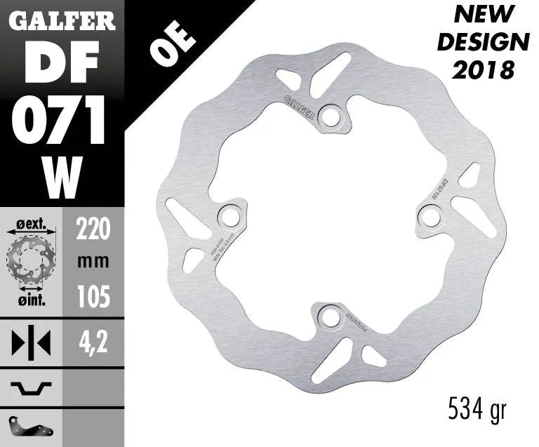 Galfer Wave Bremsscheibe für Motorräder