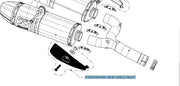 Akrapovic Hitzeschild für Aftermarket-Auspuffanlagen