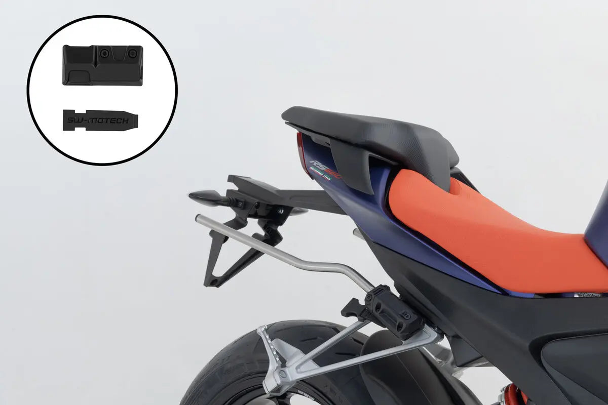 Sw-Motech BLAZE Pannier Spacer Bars Black Silver