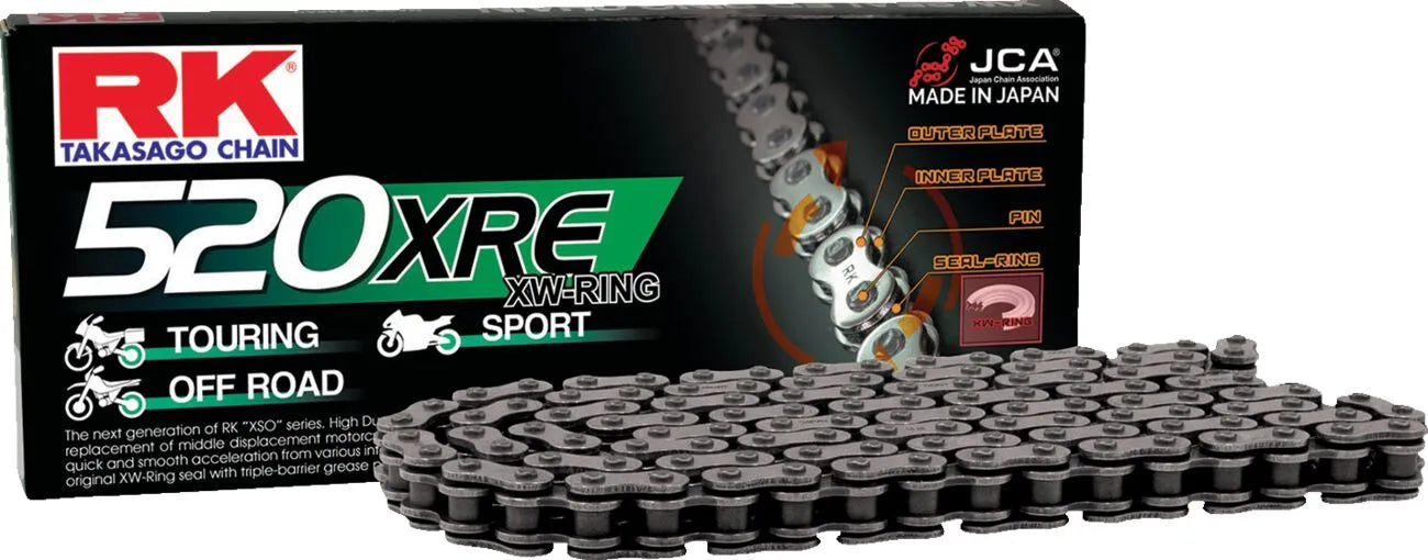 Rk 520 Xre Chain | High-performance Motorcycle Chain