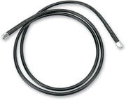 Drag Specialties Universal Bremsleitung 58" Schwarz Vinyl