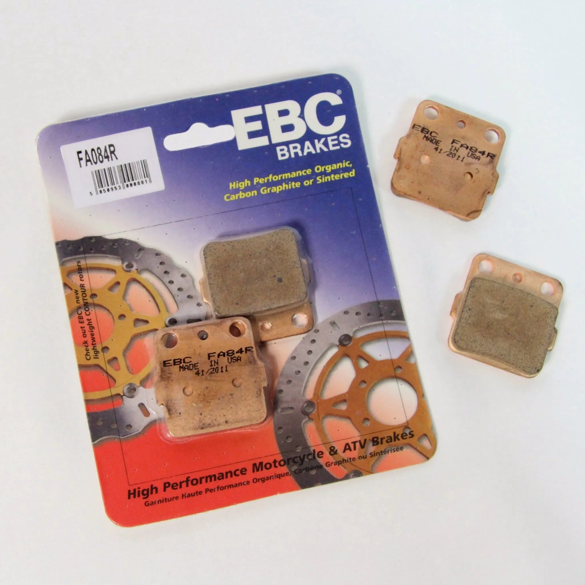 Ebc R Series Sinter Bremsbeläge Für Offroad-Atvs - Vorne & Hinten