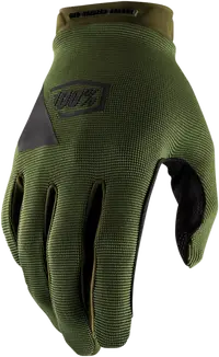 100% Ridecamp Off-road Gloves - Green
