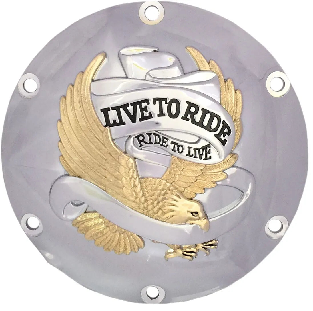 Drag Specialties Live To Ride Derby Cover