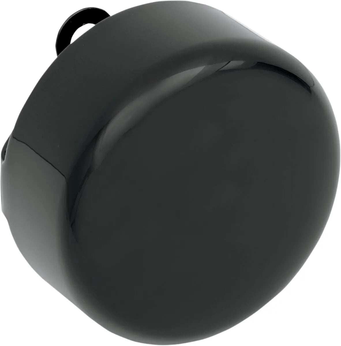 Drag Specialties Horn Cover - Black Steel, 4-5/8"