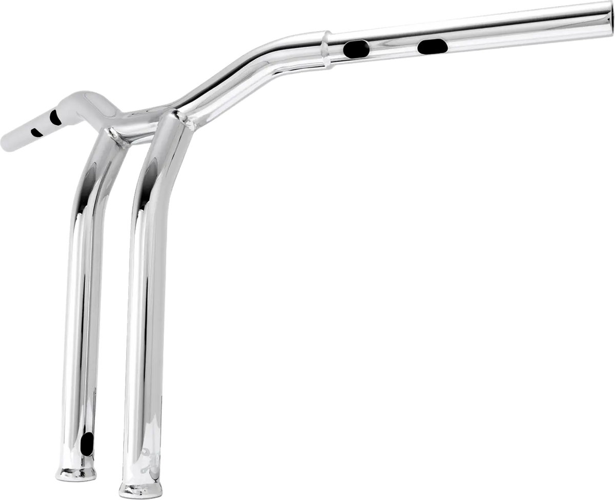 Burly Brand Dominator Handlebar 14" Chrome for Harley Davidson