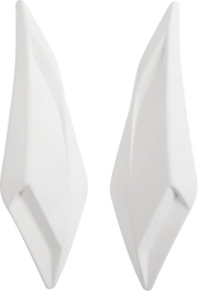 Icon Ultraflite Helmet Forehead Vents Matte White