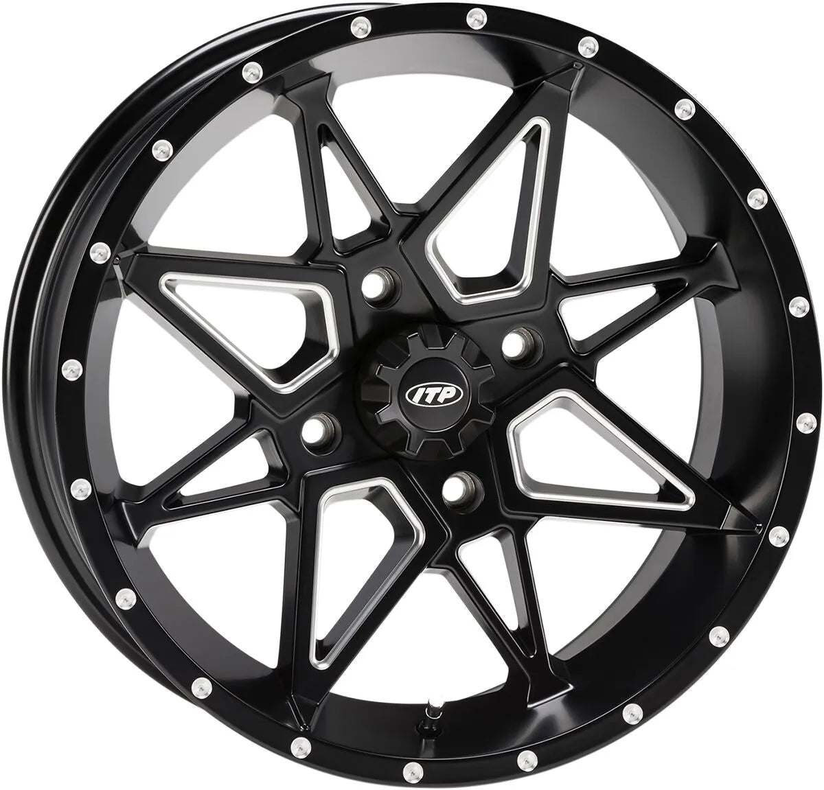 Itp Tornado Wheel - 14 Inch Black Matte