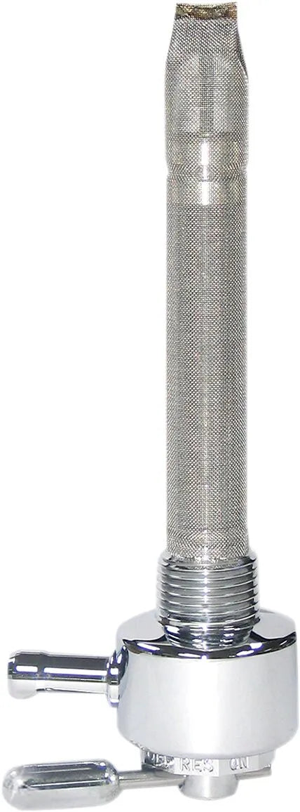 Pingel Power-Flo Fuel Valve Smooth Chrome 3/8" NPT Forward