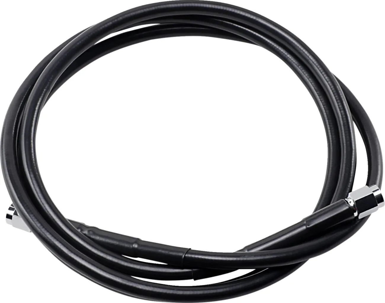 Drag Specialties Universal-Bremsleitung 64" Schwarz Vinyl