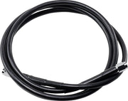 Drag Specialties Universal-Bremsleitung 64" Schwarz Vinyl