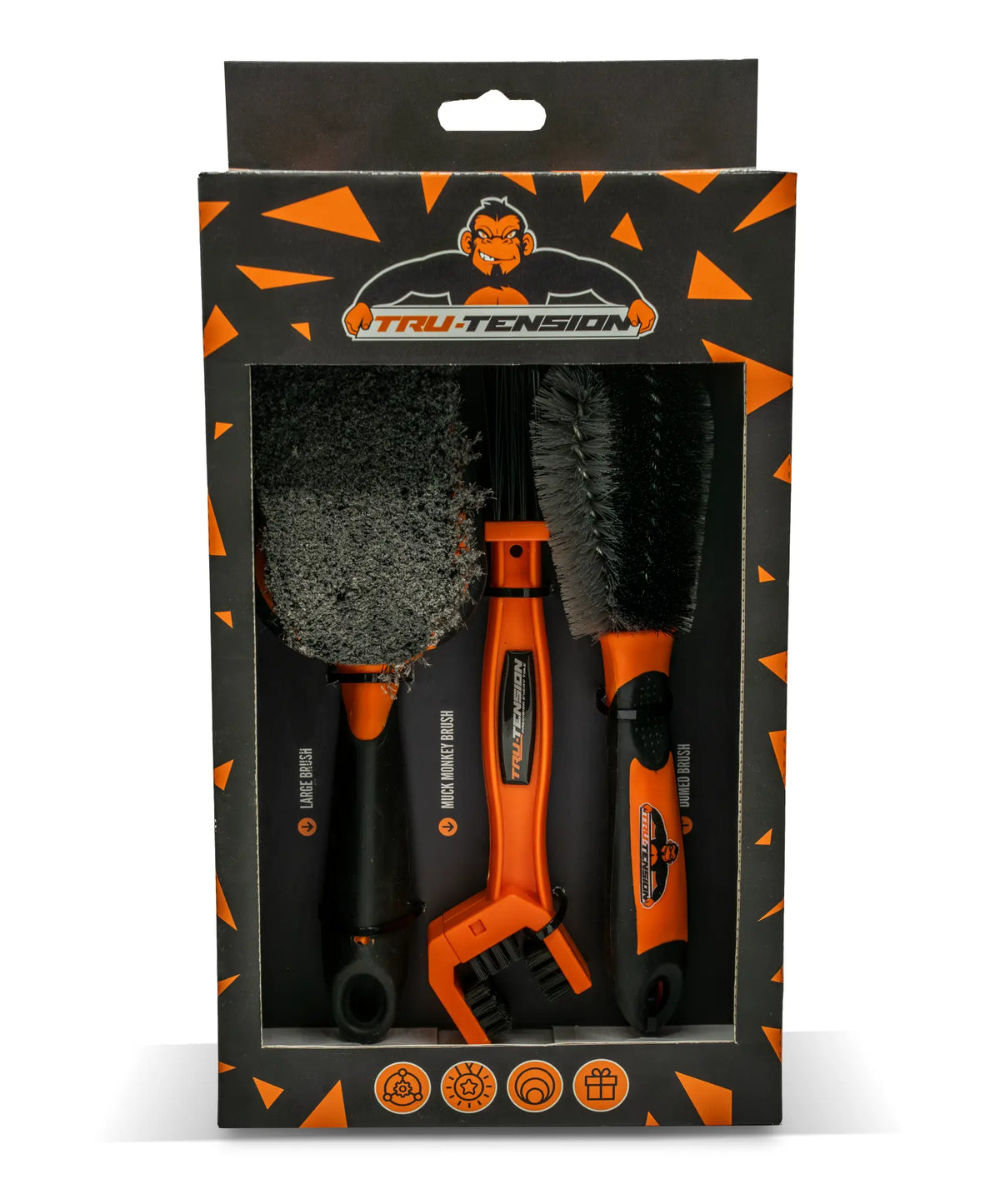 Tru-Tension Moto Brush Kit for Motorcycles