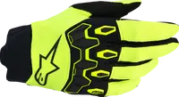 Alpinestars Full Bore V2 Mx Gloves - Black/Fluorescent Yellow