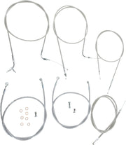 BARON Stainless Handlebar Cable/Line Kit for 18"-20" Handlebars