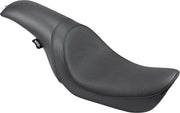 Drag Specialties Predator Seat - Black - For Harley Davidson