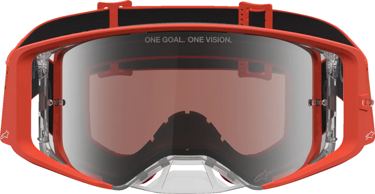 Alpinestars Supertech Vesta Goggle Orange Silver Mirror