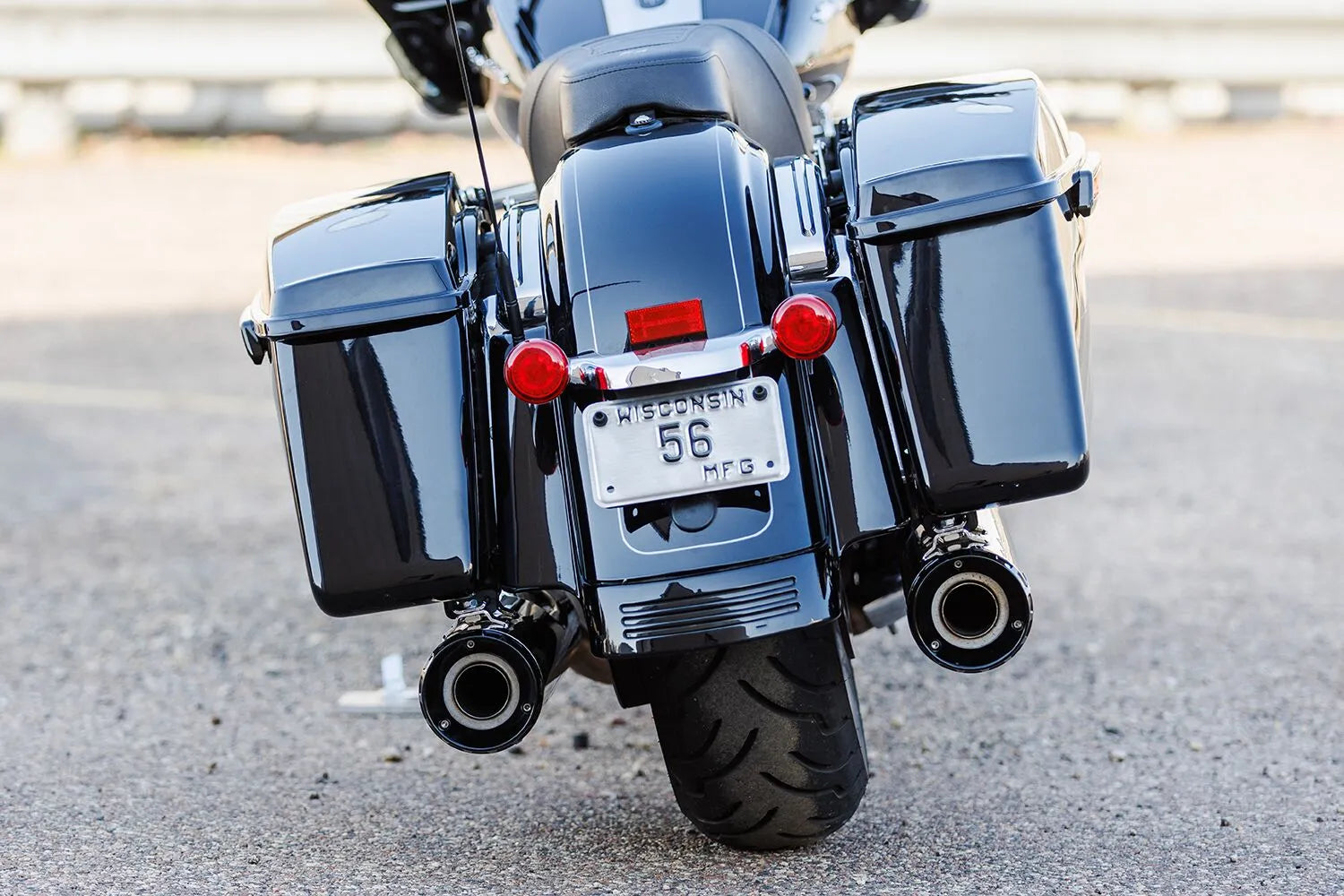 S&S Cycle GNX Slip-On Schalldämpfer für Harley Davidson