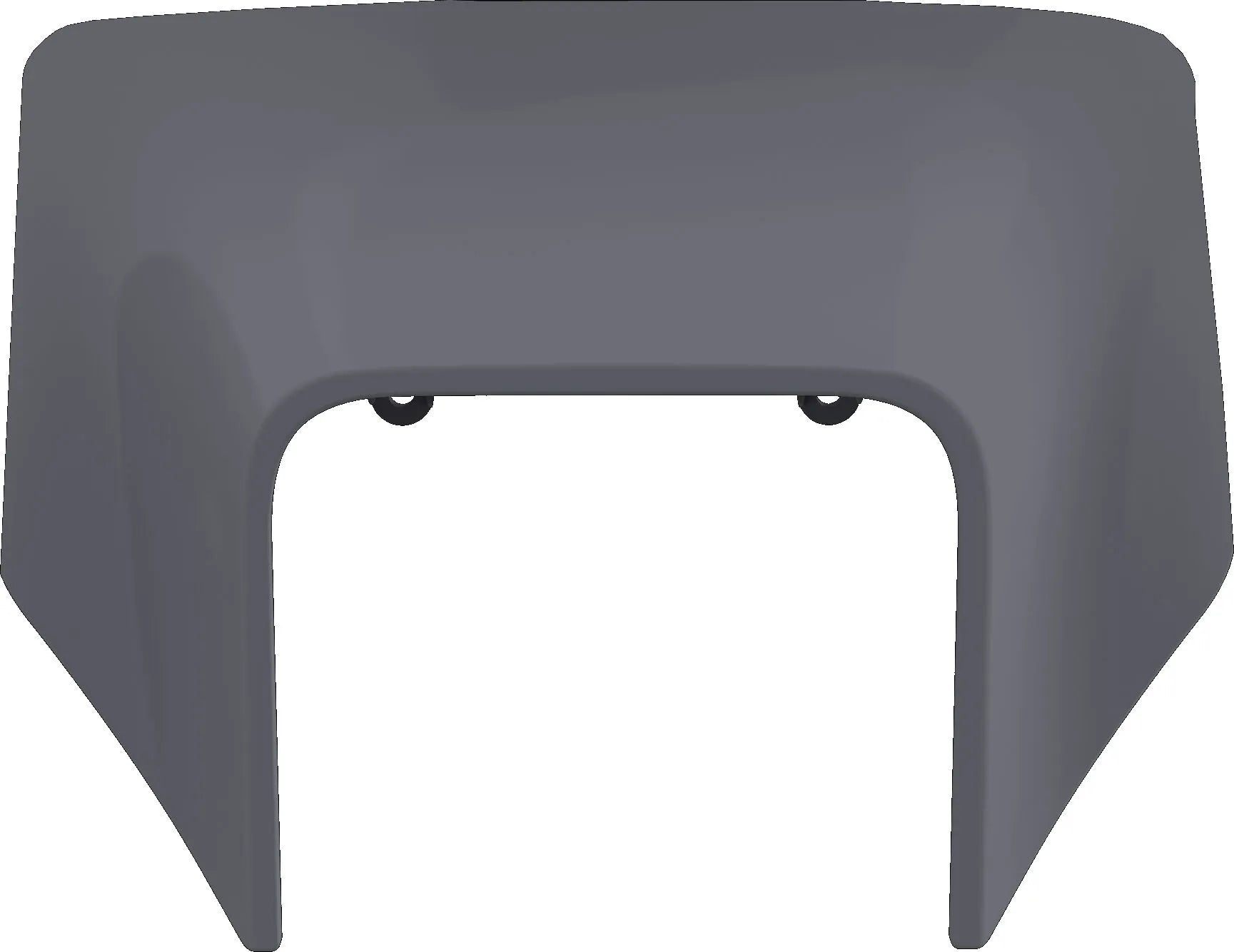 POLISPORT Front Headlight Mask Gray