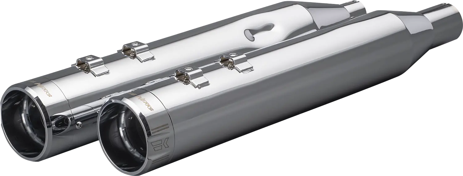 Khrome Werks 4.5" HP-Plus® Slip-on Auspuffschalldämpfer Chrom