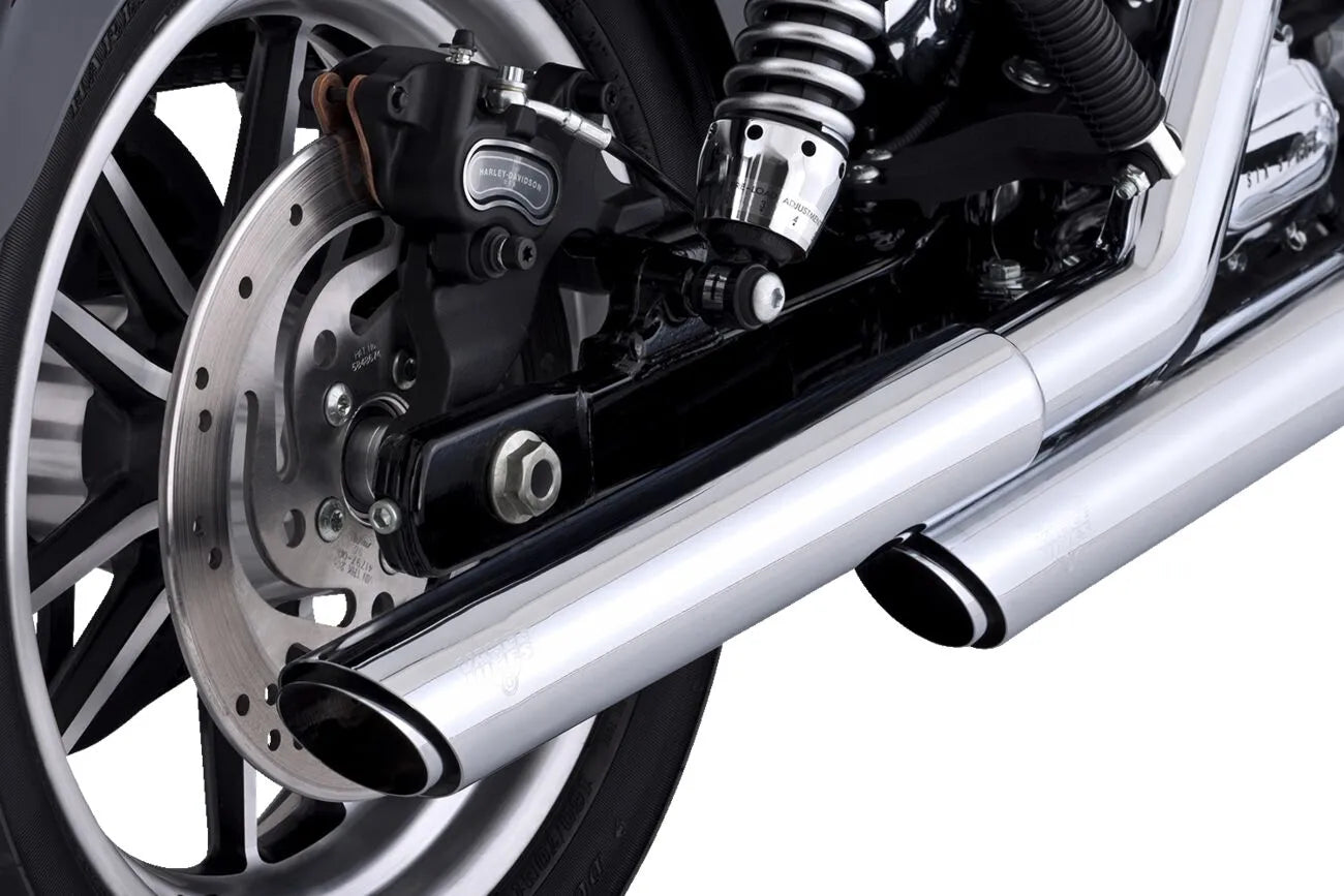Vance & Hines 3" Twin Slash Slip-on Auspuff