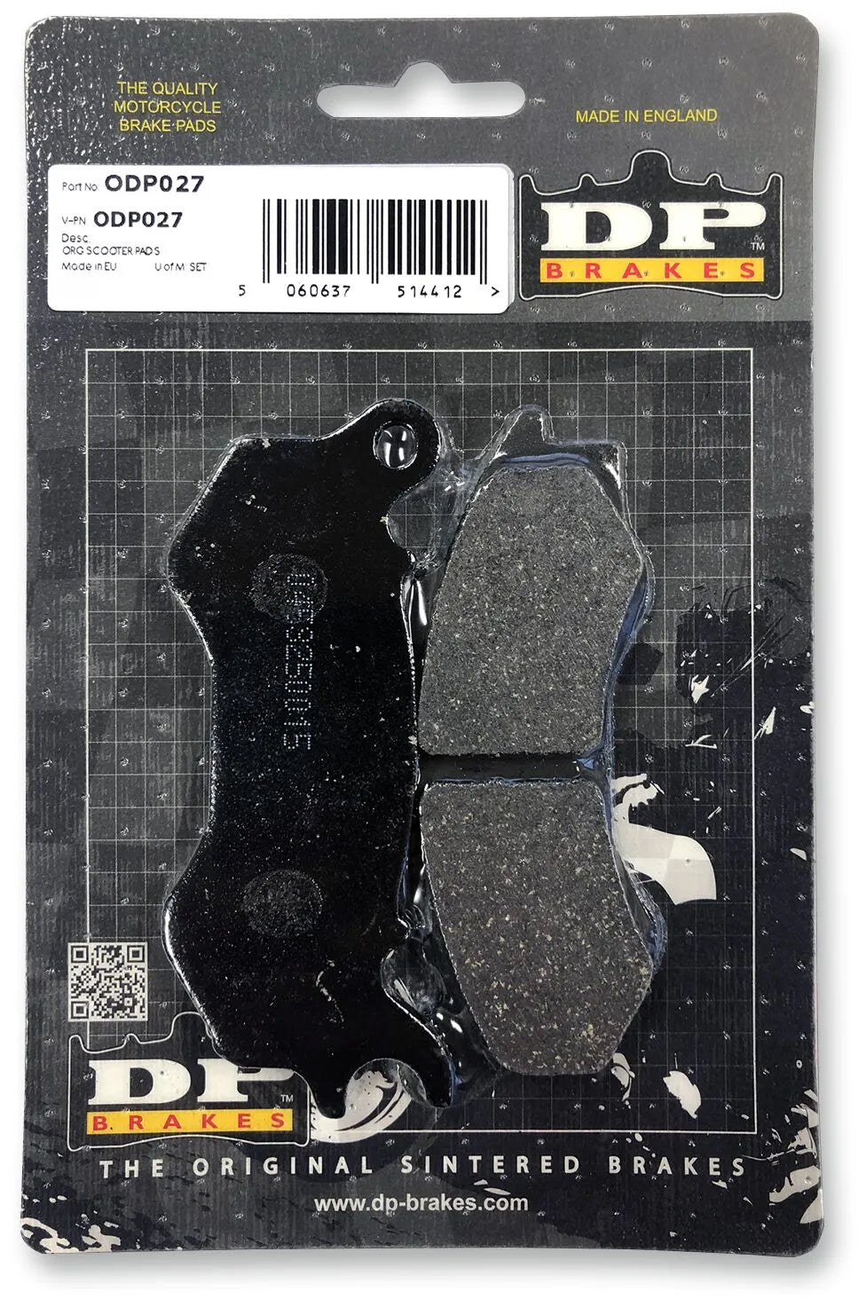 Dp Brakes Odp Organic Brake Pads