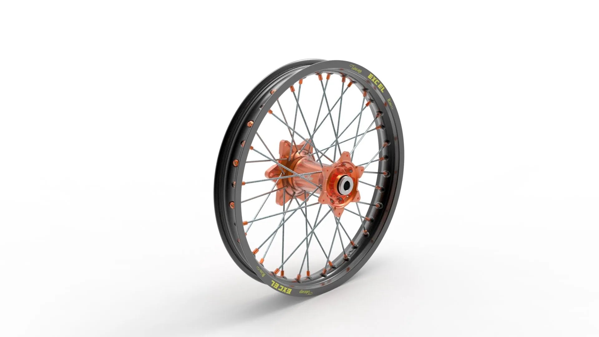 Kite Elite Mx-en Wheel 19" - Silver Spokes