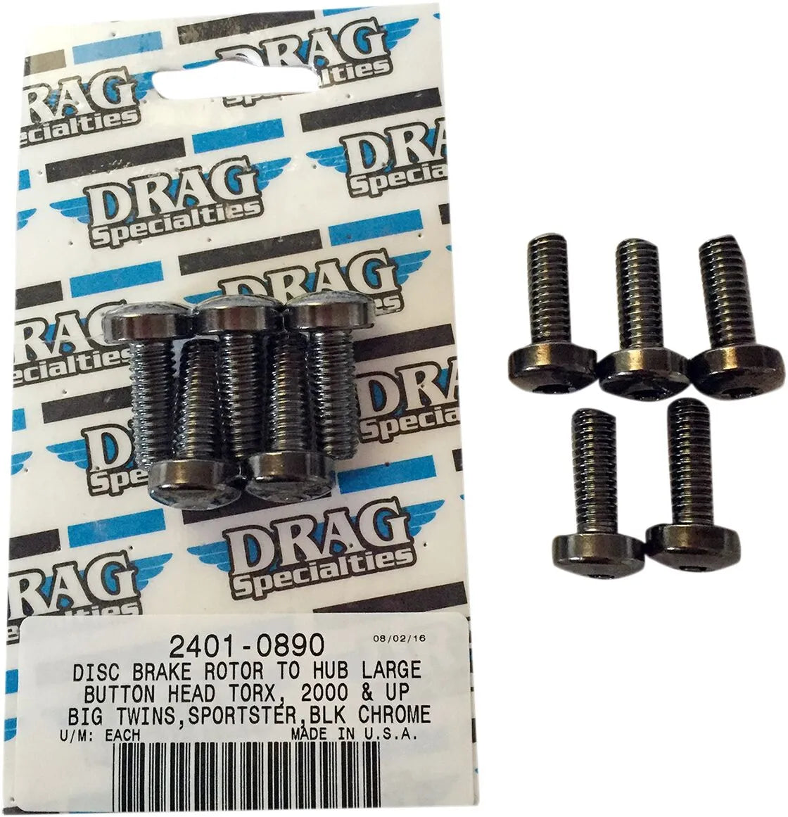 Drag Specialties Bremsscheiben-Naben-Montagesatz - Vorne