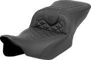 Saddlemen Roadsofa Tri Gripper Seat - For Harley Davidson