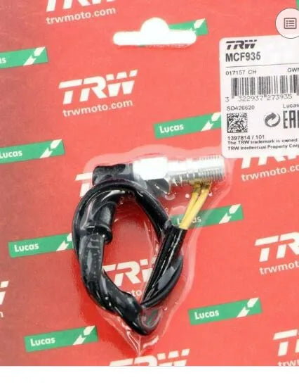 Trw Hydraulischer Bremslichtschalter für M10 x 1,0 Stecker