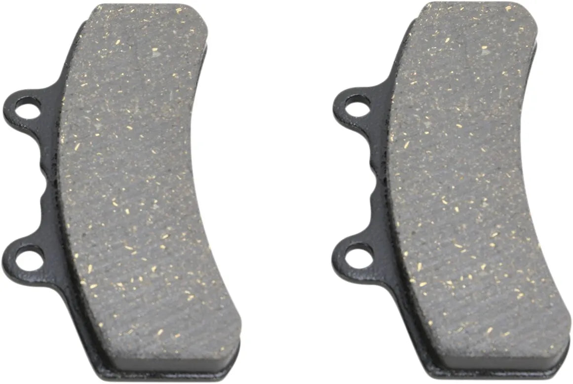 Drag Specialties Organische Bremsbeläge Für Billet-Stahlrotoren