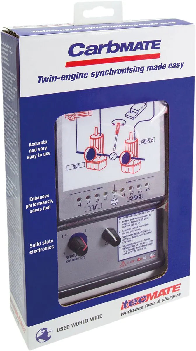 Tecmate Carbmate™ Carburetor / Fuel Injection Synchronizer