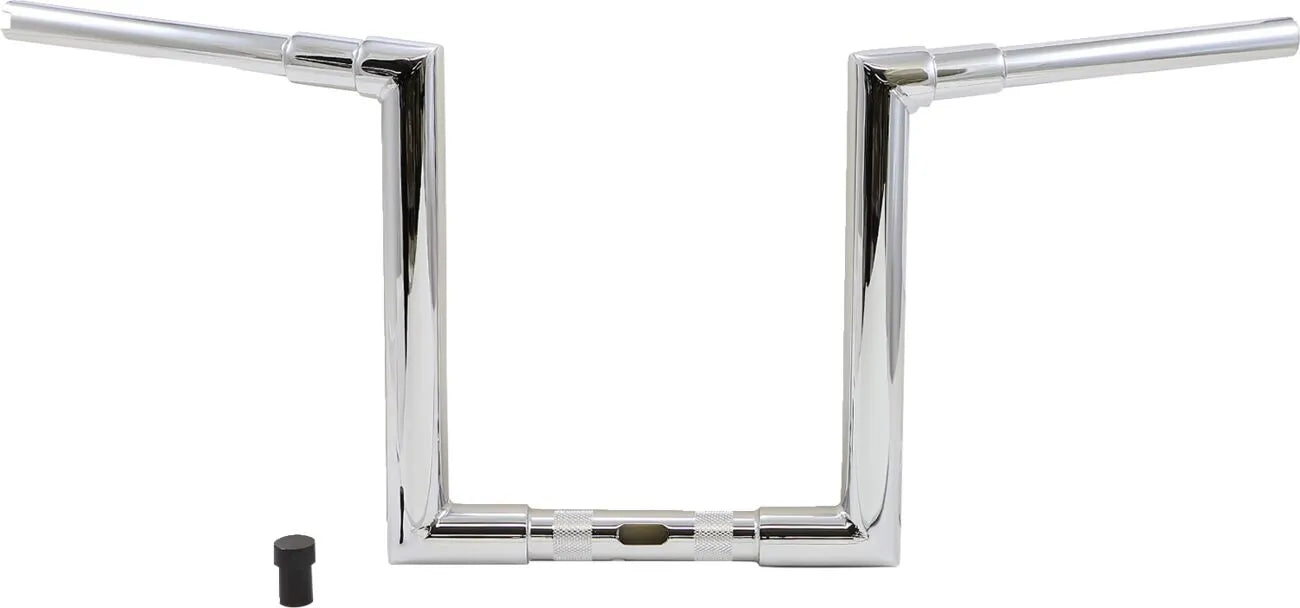 Burly Brand Jason Handlebar - Chrome, 12-inch Ape Hanger