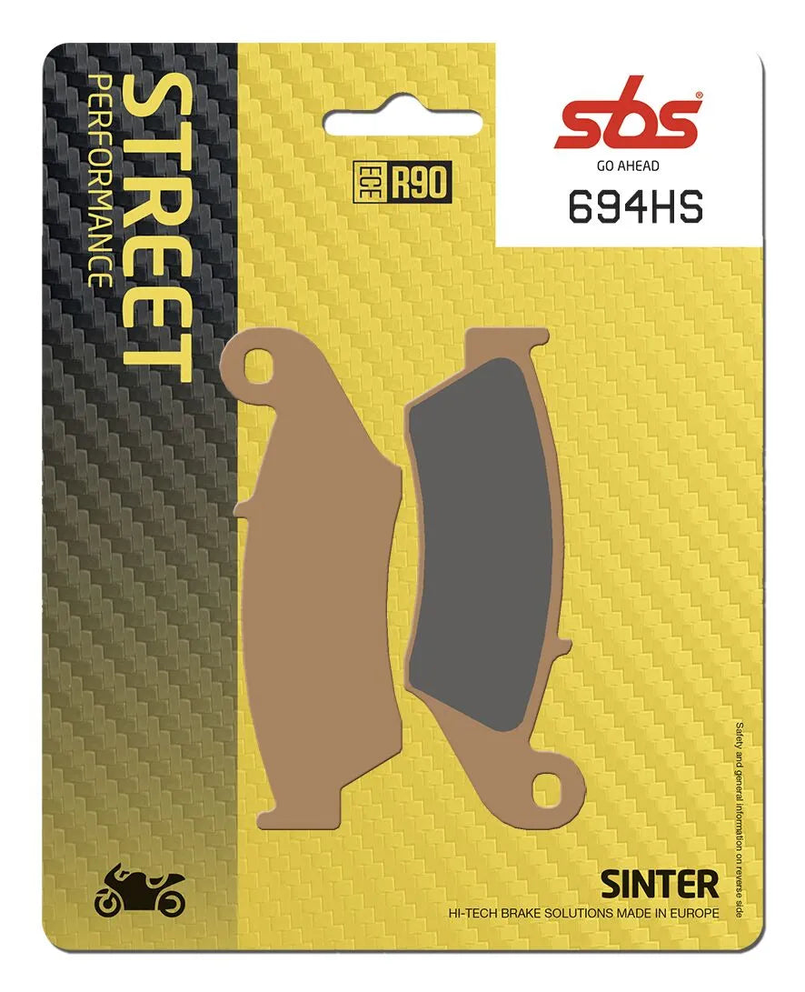 Sbs Hs Street Excel Sinter-Bremsbeläge Satz - Vorne