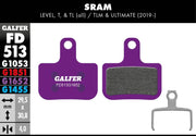 Galfer G1652 E-Bike Brake Pads