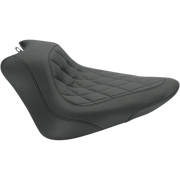 Mustang Wide Tripper Solo Seat - For Harley Davidson