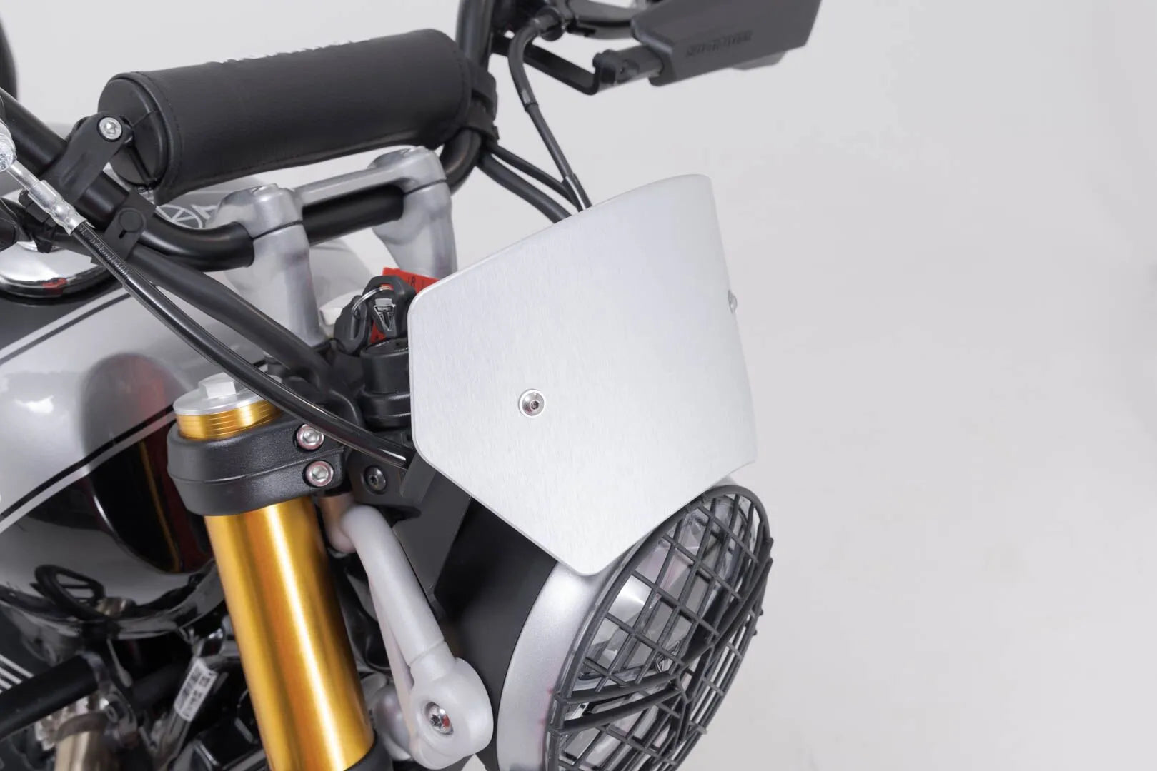 Sw-motech Windscreen - Silver Aluminum Windshield