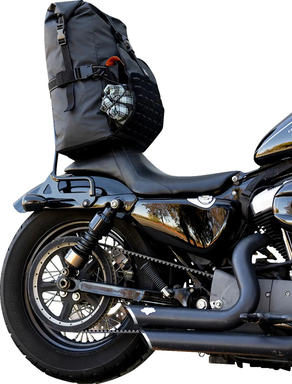 Biltwell EXFIL-60 1680D Polyester Roll Bag - Black - 3016-01