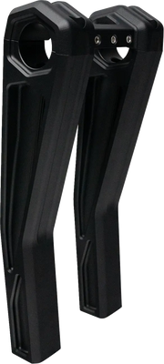 Kodlin USA Ascent Pro 10" Black Pullback Risers for Harley models
